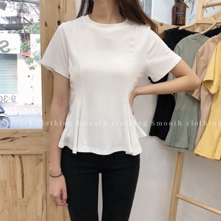 Áo phông dáng peplum