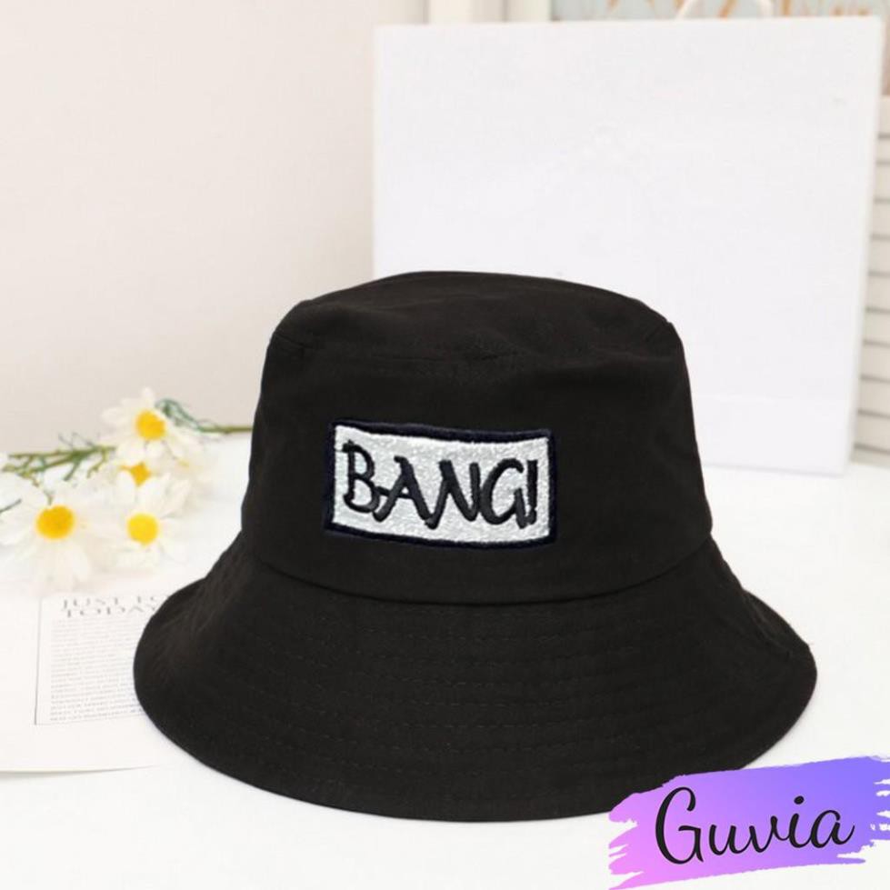 Nón Bucket vành tròn hoạ tiết Bang phong cách Ulzzang form unisex cho nam và nữ B9 Guvia xịn