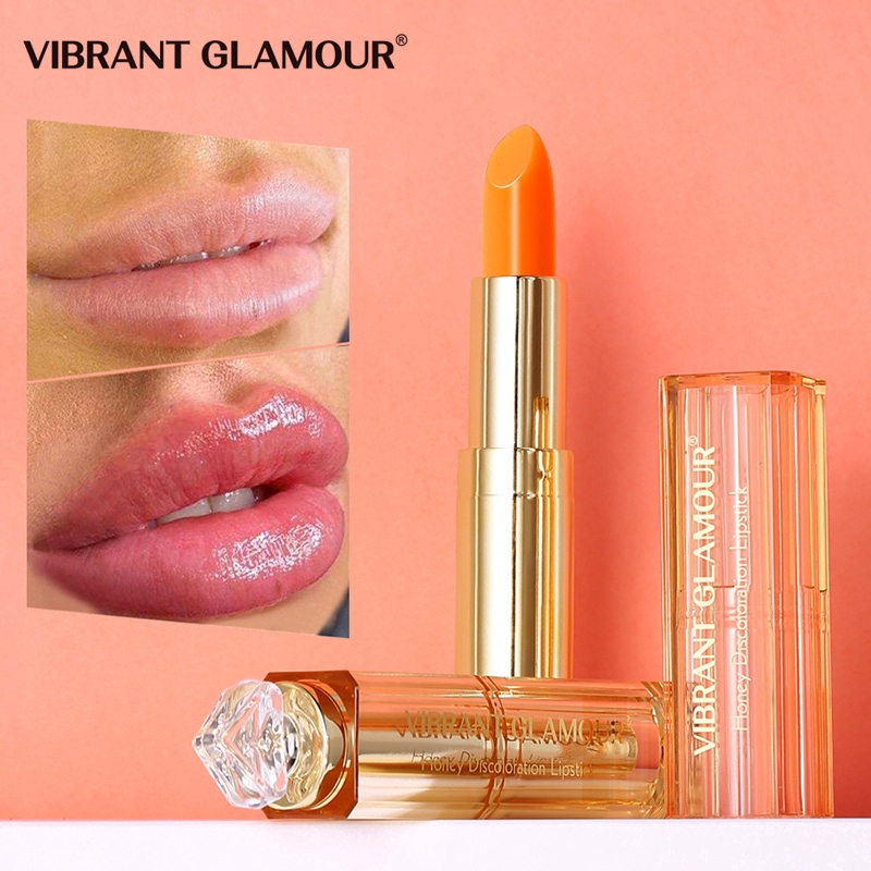 Son Dưỡng Môi VIBRANT GLAMOUR Chiết Xuất Mật Ong Tự Nhiên Giữ Ẩm Đổi Màu Theo Nhiệt Độ Lâu Trôi 3.5g | BigBuy360 - bigbuy360.vn