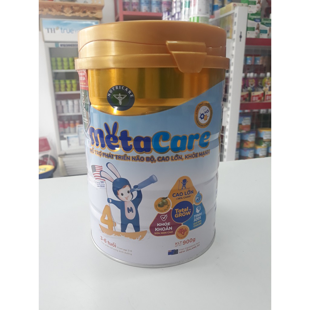Sữa bột metacare 4 900g