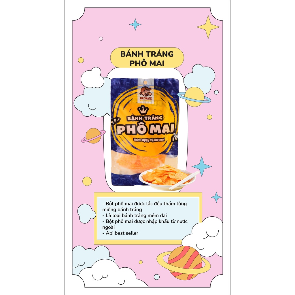 Bánh Tráng Abi vị Phô Mai