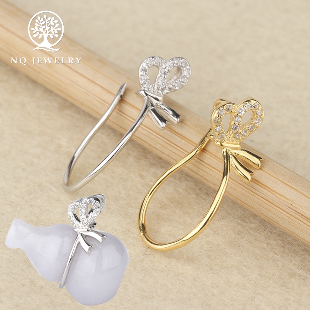 Khoen bạc hình nơ - NQ Jewelry