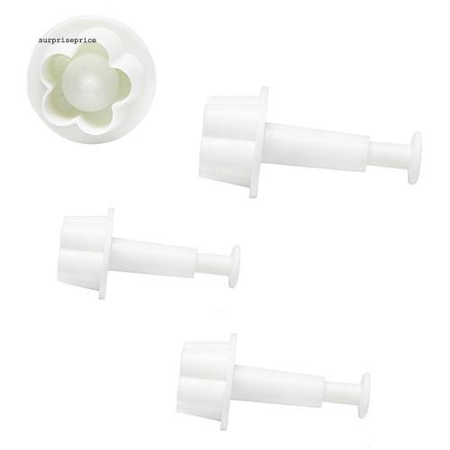 Set 33 khuôn tạo hình hoa đa dạng tiện dụng trang trí bánh