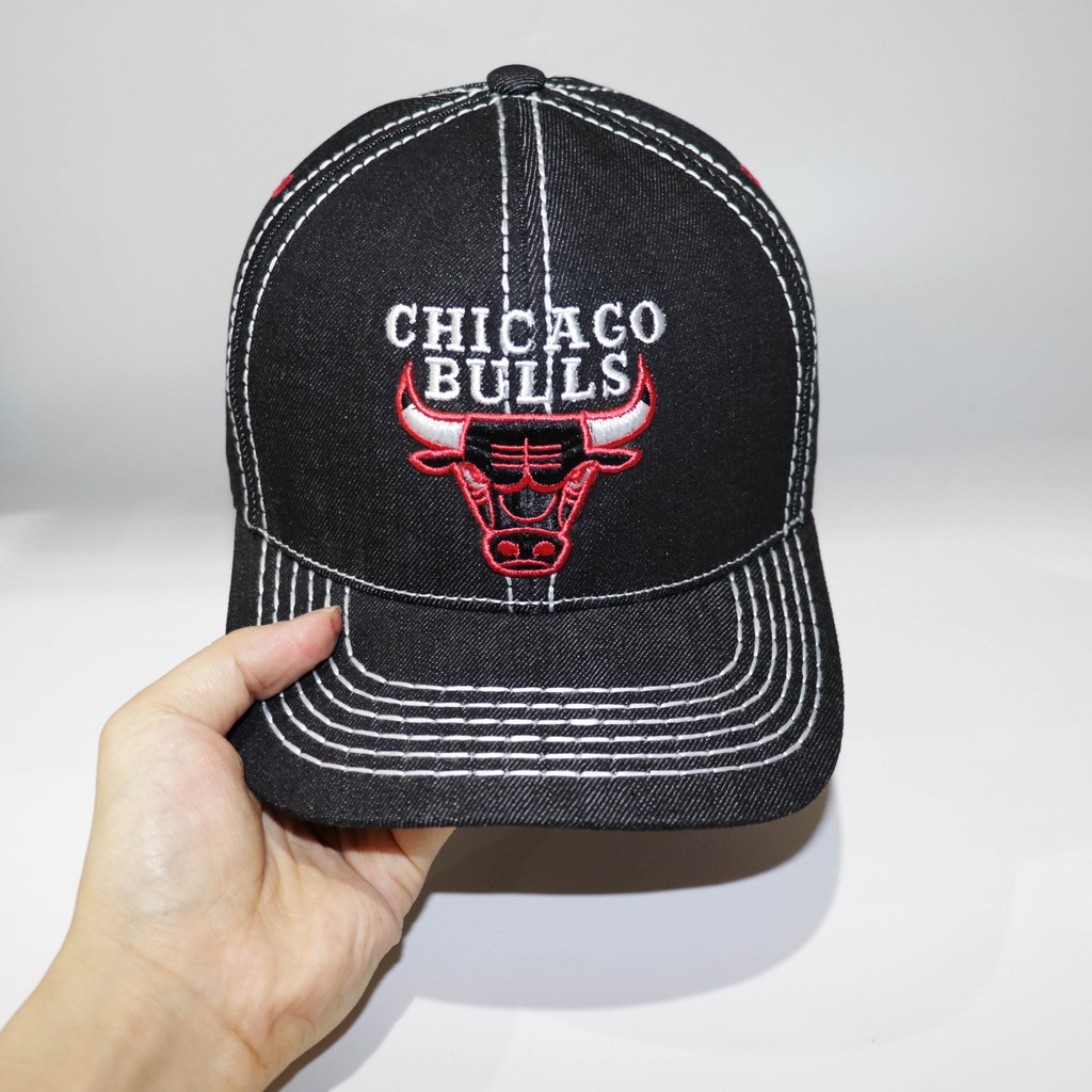 Nón Kết Mũ Lưỡi Trai  Jean Logo Bulls Siêu Chất 2021.