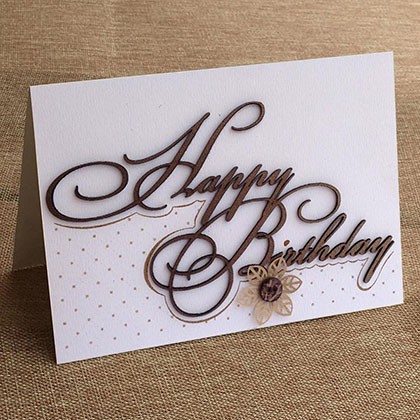 [Thiệp đẹp] Thiệp chúc mừng sinh nhật, cảm ơn, tình yêu, phong cách vintage - Phụ kiện Hani
