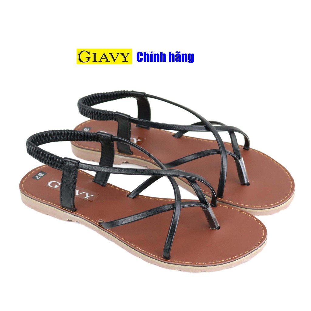 [Video] Giày sandal nữ Giavy quai xỏ ngón SNK319