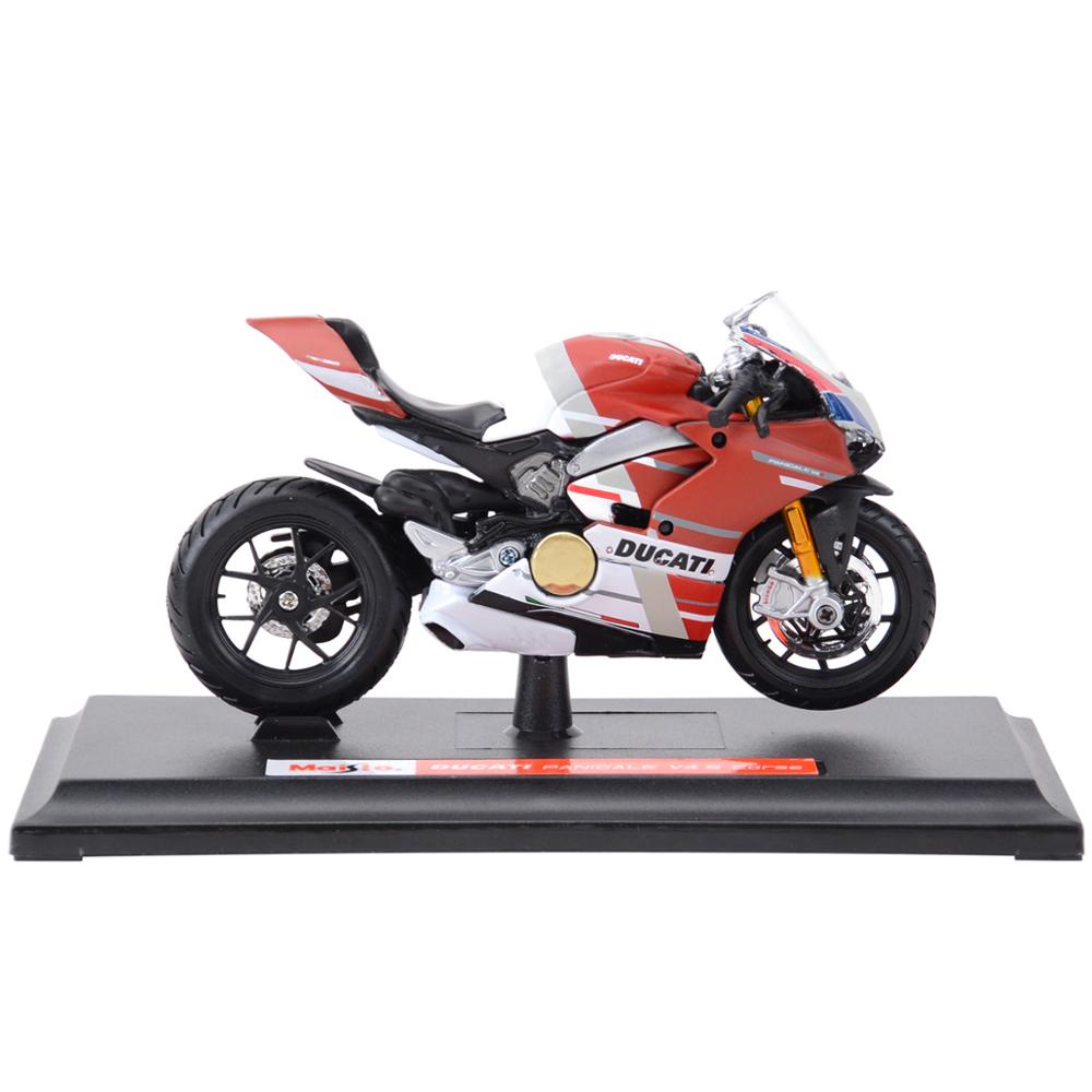 Mô Hình Xe Mô Tô Maisto 1: 18 2021 Ducati Monster + Panigale V4 S Tỉ Lệ 1: 18