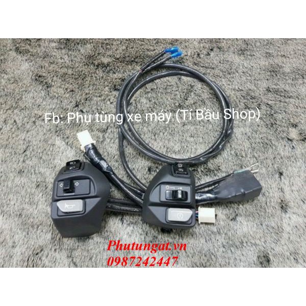 Cùm Zin chính hãng Yamaha NVX MOD sẵn gắn EX135, Luvias, Nouvo, NVX...