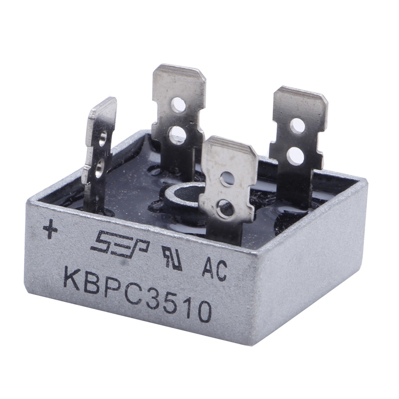 Bộ Chỉnh Lưu Cầu Đơn zzz 5x 35A KBPC3510 1000V Bằng Kim Loại Mới