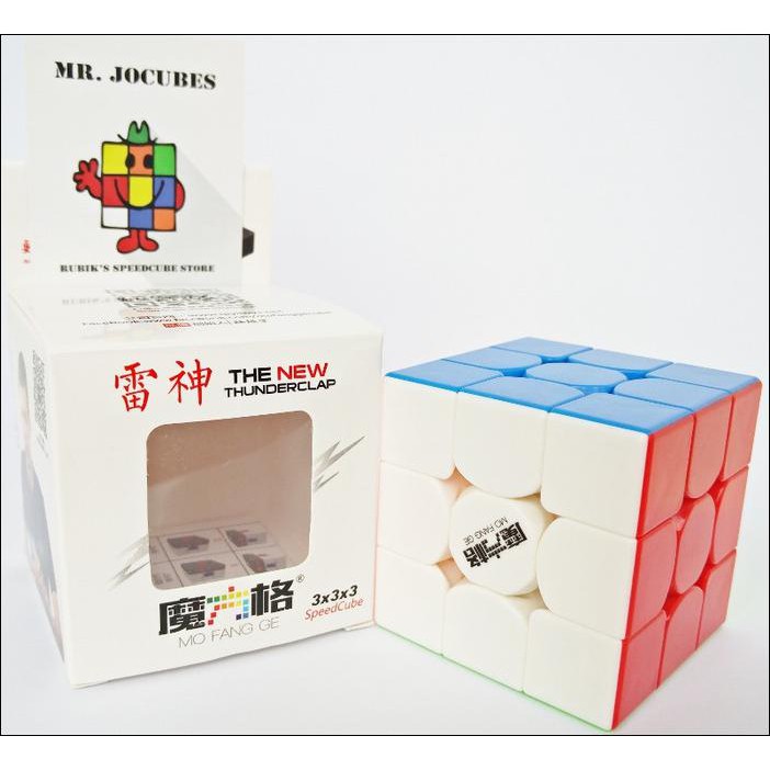 Miếng Dán Hình Khối Rubik 3x3 Qiyi New Thunderclap V2