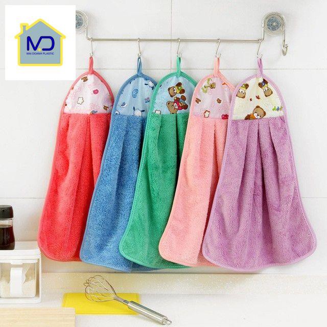 Khăn lau tay nhà bếp loại lông mềm