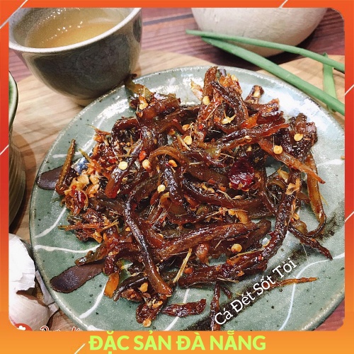 {FREESHIP} {200g} CÁ ĐÉT RIM SỐT TỎI - ĐẶC SẢN ĐÀ NẴNG