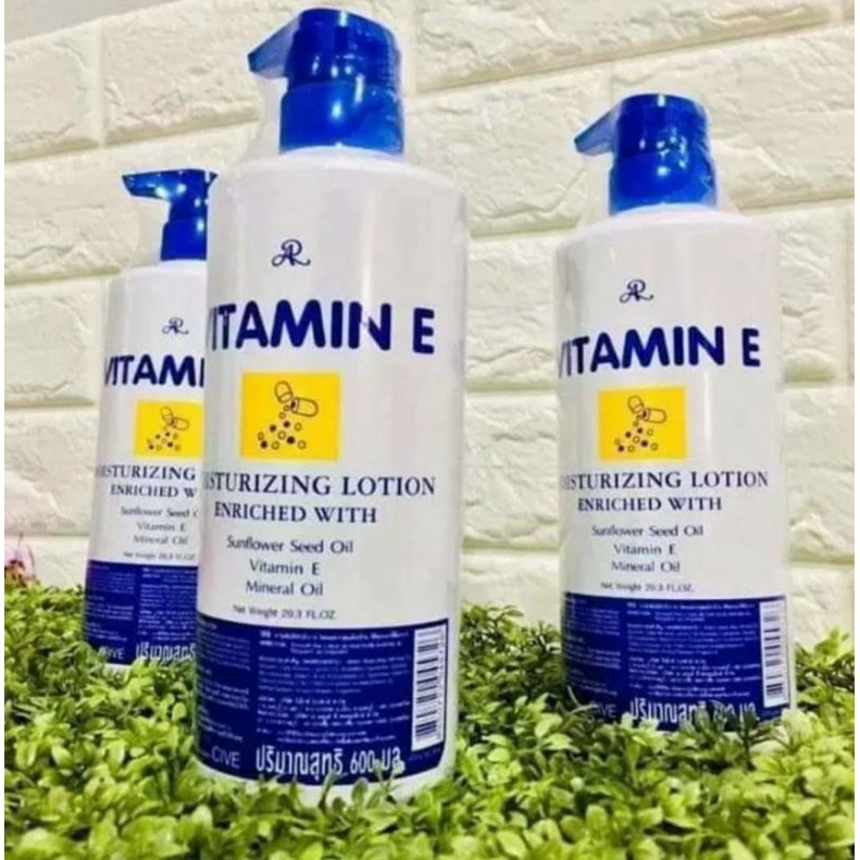 Body Lotion Vitamin E 600ML Thái Lan