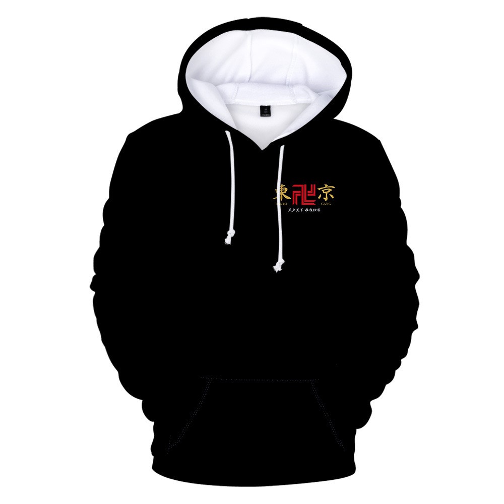 Áo khoác Hoodie in họa tiết hoạt hình 3D