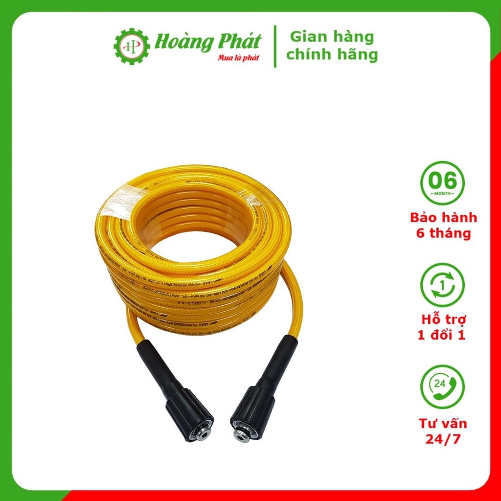 Dây xịt rửa xe áp lực cao LEAD L-10, L-15, L-20, L-50 - Vòi xịt rửa xe chuyên dùng cho máy rửa xe áp lực cao