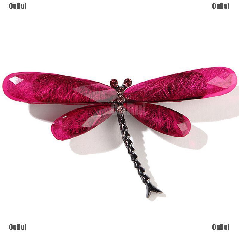 (FCC) Ghim Cài Áo Hình Chuồn Chuồn Thời Trang