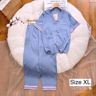 Pijama lụa latin size lớn (60-75kg)