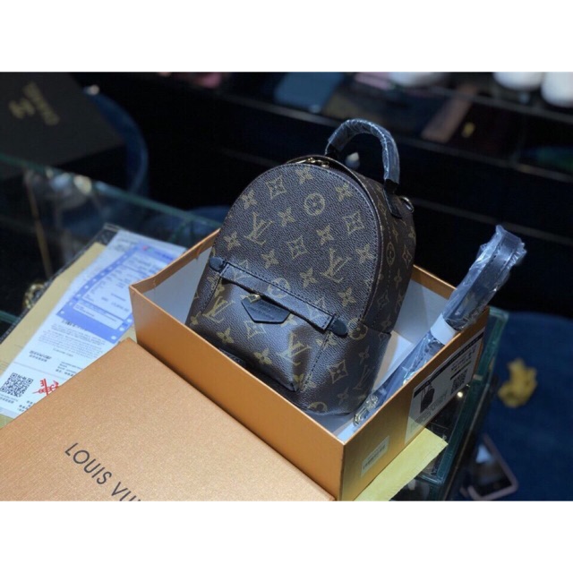 Balo LV Hoa Nâu Full Box