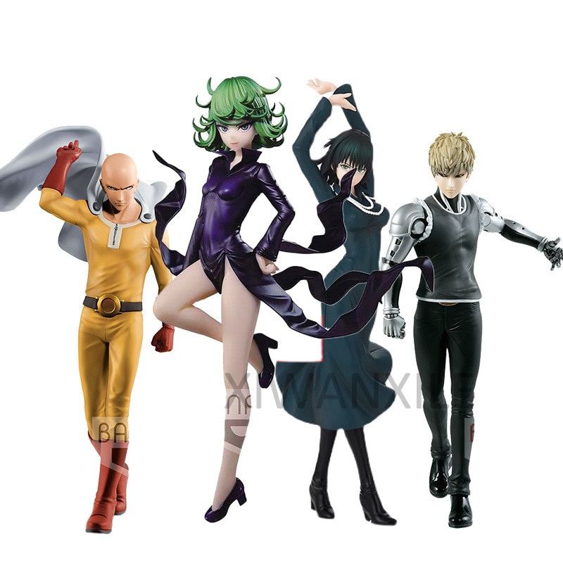 Set 2 Mô Hình Nhân Vật Trong One Punch Man Cỡ 22cm
