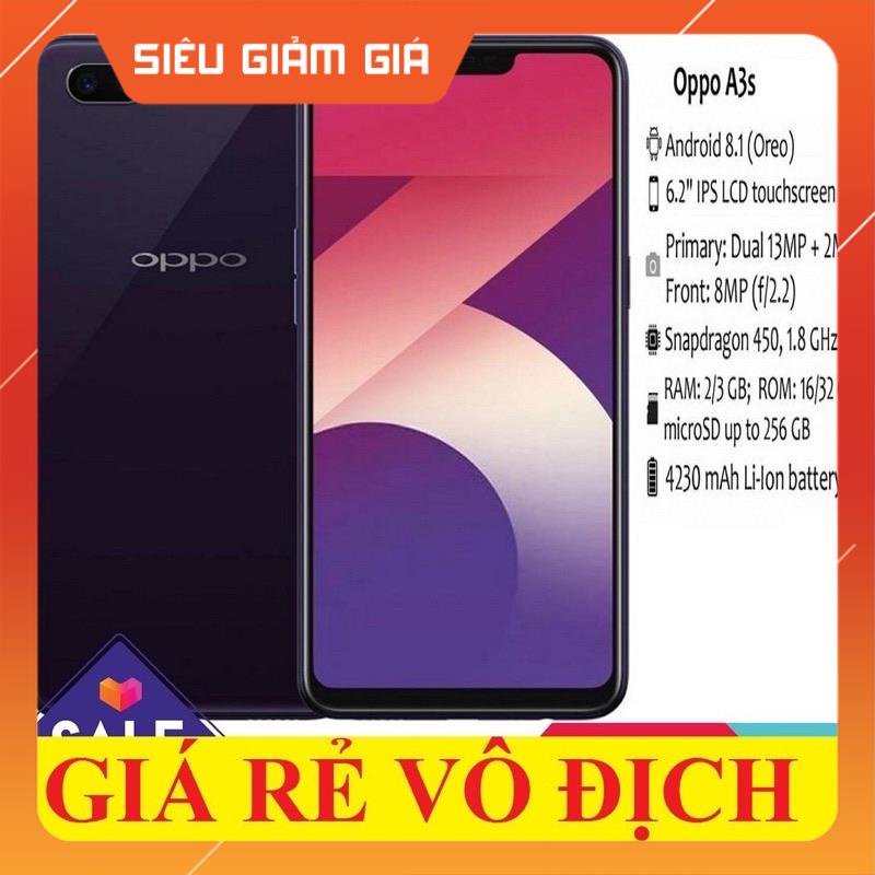 Điện Thoại OPPO A3S - Realme C1 chính hãng