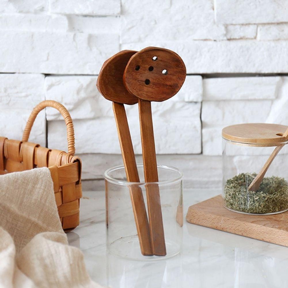 Muỗng Gỗ Cán Dài Phong Cách Nhật Bản