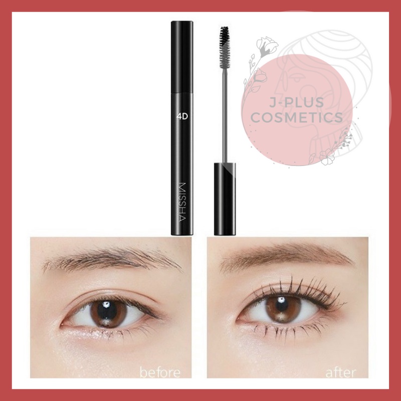 Mascara Làm Dày Mi Không Lem Missha 4D Mascara 7g | BigBuy360 - bigbuy360.vn