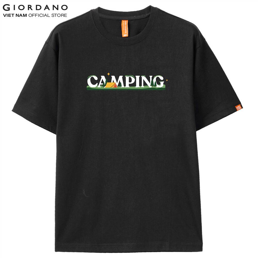 Áo Thun In Hình Ngắn Tay Nam Giordano 01091202