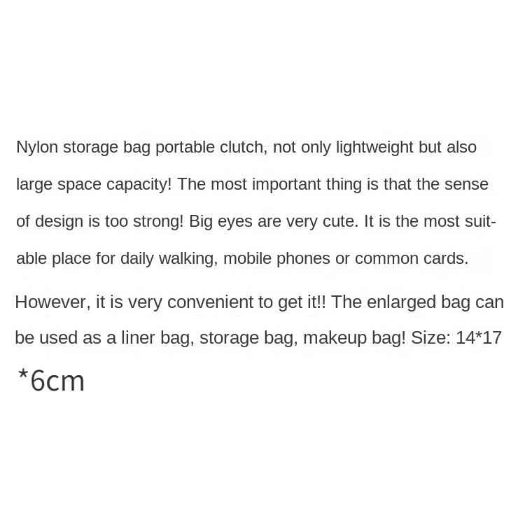 Túi Dây Rút Mini Bằng Nylon Họa Tiết Hoạt Hình Dễ Thương