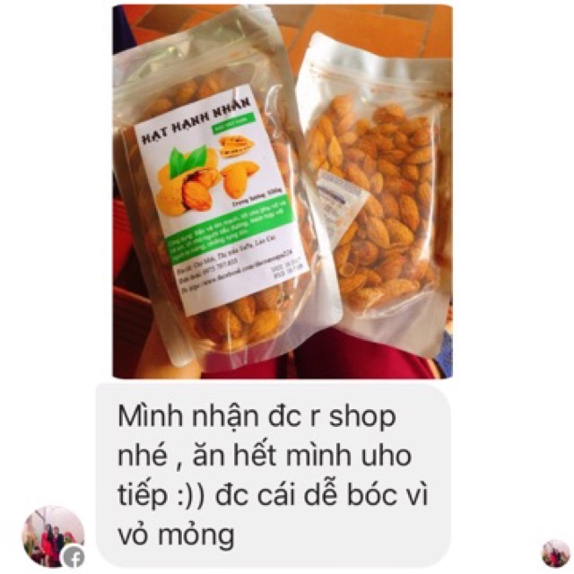 500g Hạnh nhân SaPa rang bơ