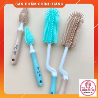 Set cọ rửa bình và núm ti Silicon Moyuum Hàn Quốc