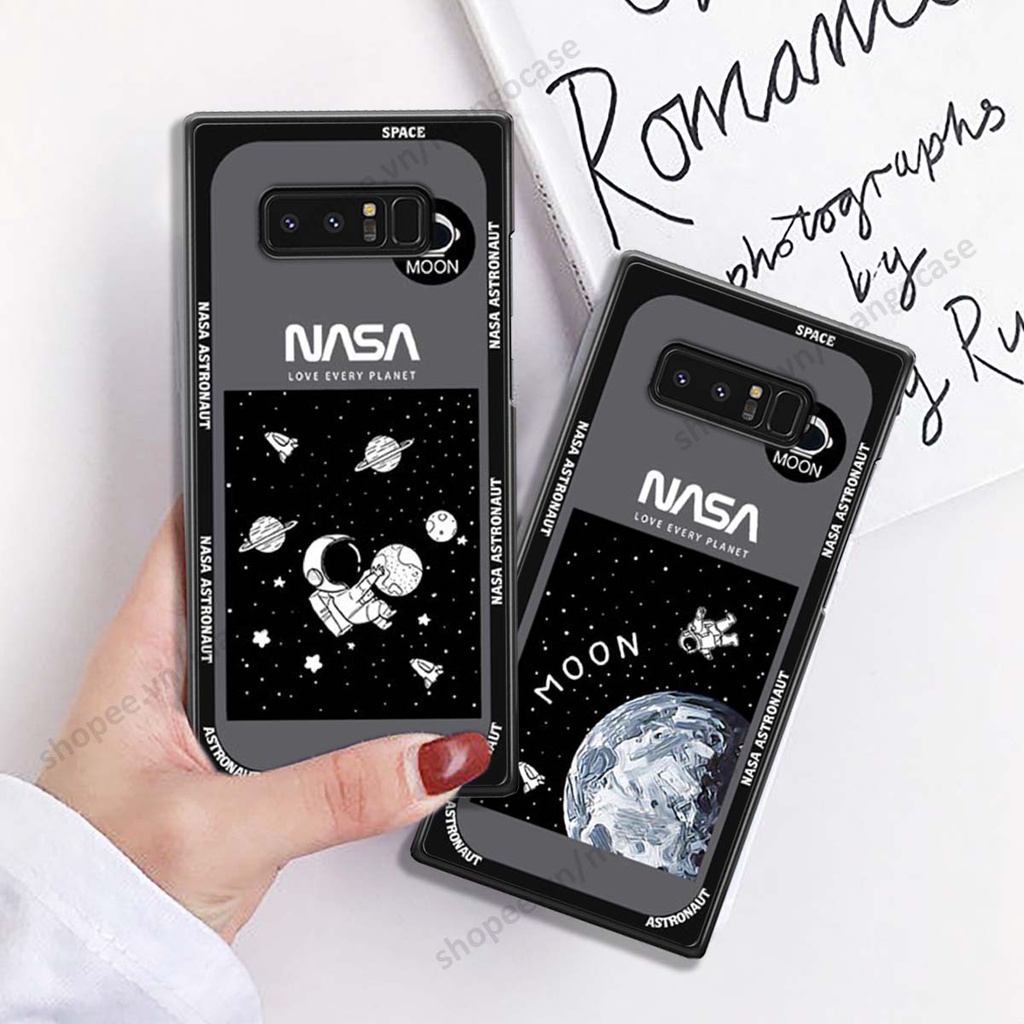 Ốp lưng Samsung Note 8 hình nasa, vũ trụ, robot siêu độc đáo đáng yêu