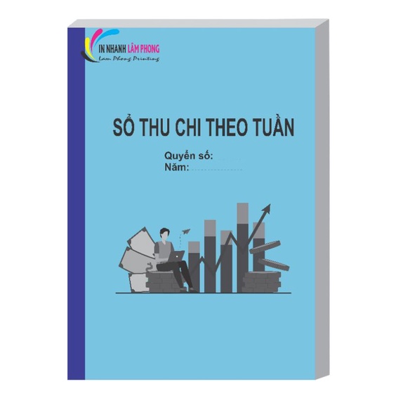 Sổ Theo Dõi Thu Chi Theo Tuần A4