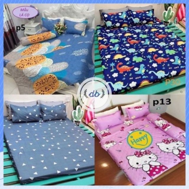 NCĐS Bộ chăn ga gối cotton