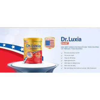 [CHÍNH HÃNG] Sữa bột LUXIA DIABET Lon 900g