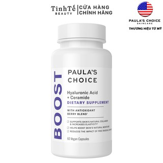 Viên uống Paula's Choice Hyaluronic acid + Ceramide Dietary Supplement 60 viên