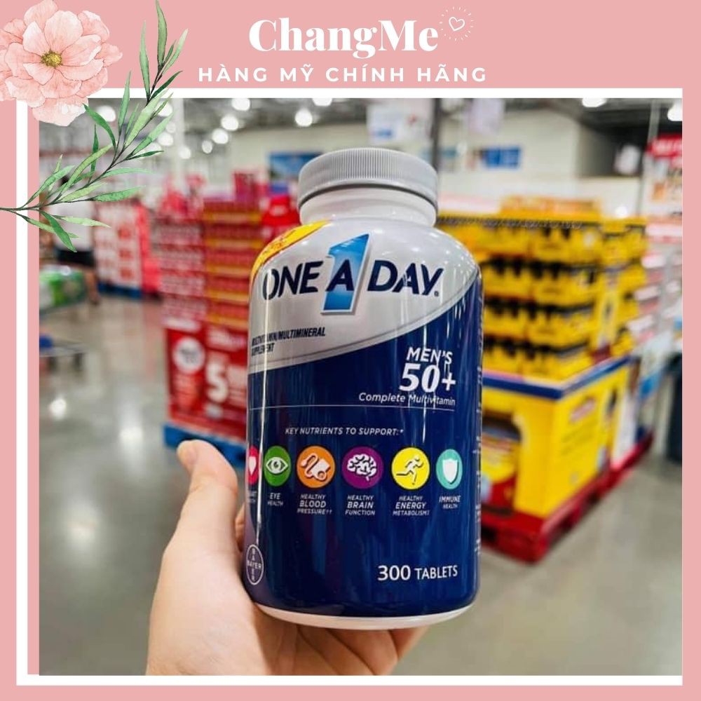 Vitamin tổng hợp cho nam trên 50 tuổi của Mỹ - One A Day Men 50 +