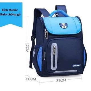 [TẶNG BÌNH ĐỰNG NƯỚC] BALO GẤU CHỐNG GÙ CHO BÉ
