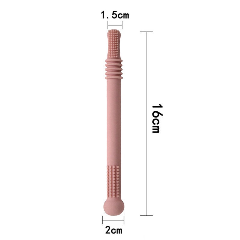 Đồ Chơi Ngậm Mọc Răng Bằng Silicon Mềm An Toàn Cho Bé