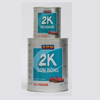 SƠN BÓNG 2K CLEAR APM BỘ 1.25KG