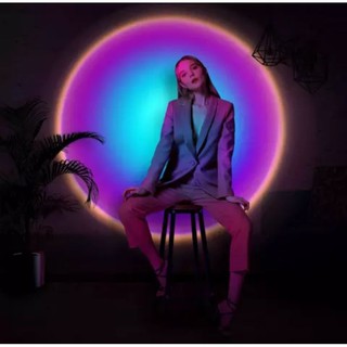 •••HCM••• Đèn LED Chiếu Cầu Vồng Trang Trí