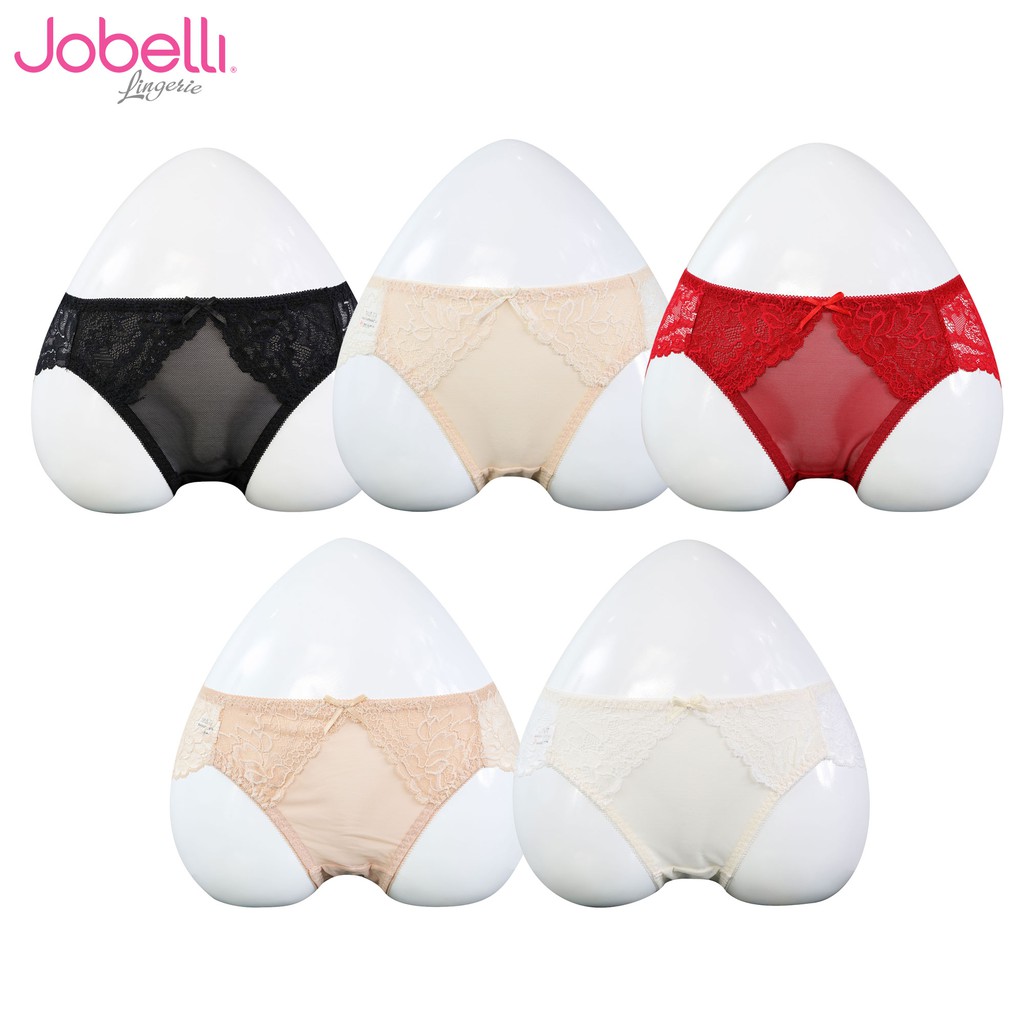 Quần lót nữ ren phối lưới JOBELLI [Combo 5] 1281