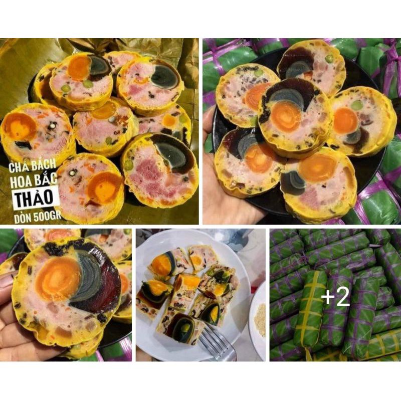 CHẢ HOA BẮC THẢO TRỨNG MUỐI 💓500g