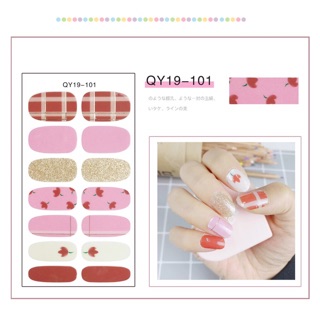 Set 14 Miếng dán móng tay nail nhiều hình dễ thương