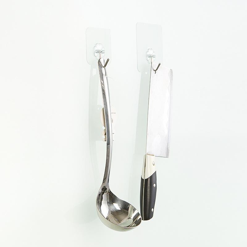 BỘ 10 MÓC DÁN TƯỜNG SIÊU DÍNH 6x6CM 11112 Tiện Ích