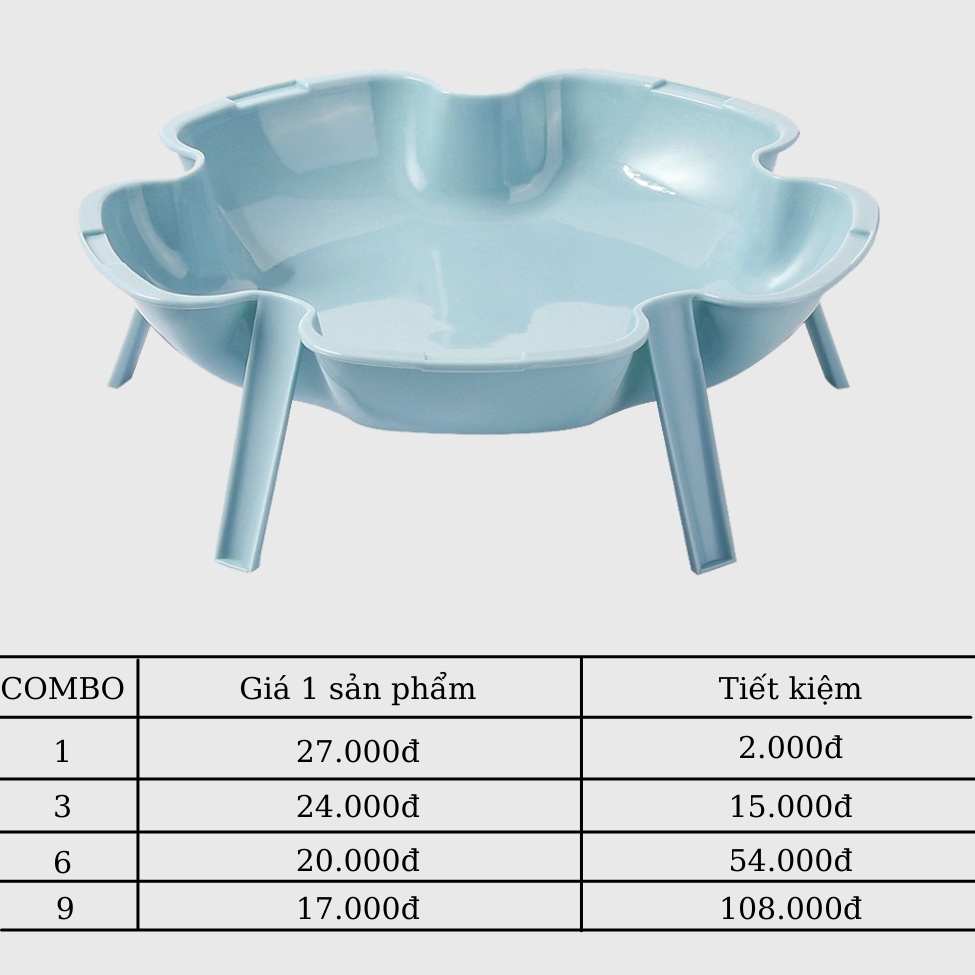 Đĩa Nhựa NEMI Chất Liệu Nhựa ABS Cao Cấp Được Thiết Kế Giúp Bạn Dễ Dàng Xếp Trồng Nhiều Màu Sắc