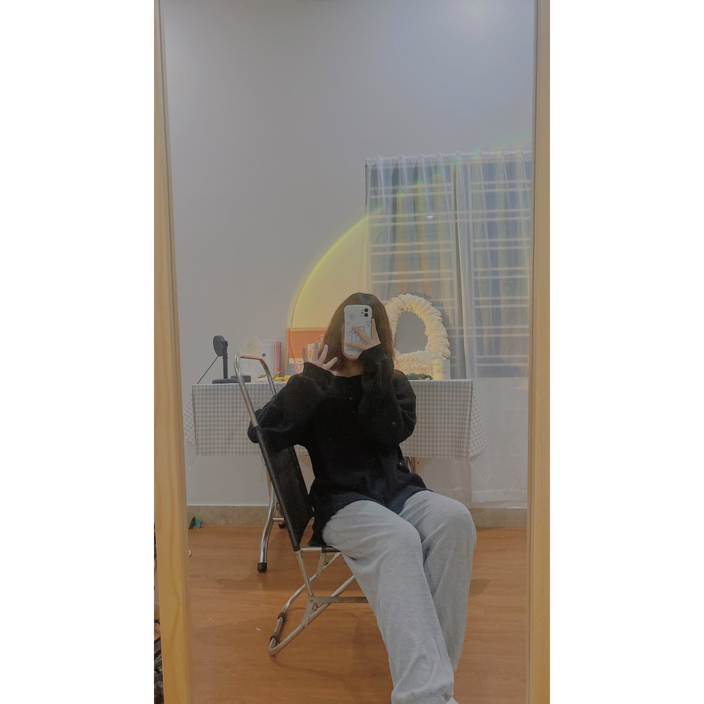 Set Bộ Basic Chất Liệu Thun Nỉ Umi Dạng Tổ Ong Chính Phẩm Siêu Hot Phong Cách Hàn Quốc [Ảnh Thật + Video]