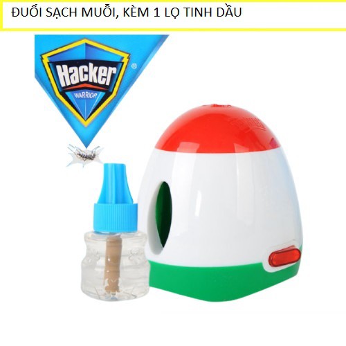 Máy đuỗi muỗi xông tinh dầu Hachker