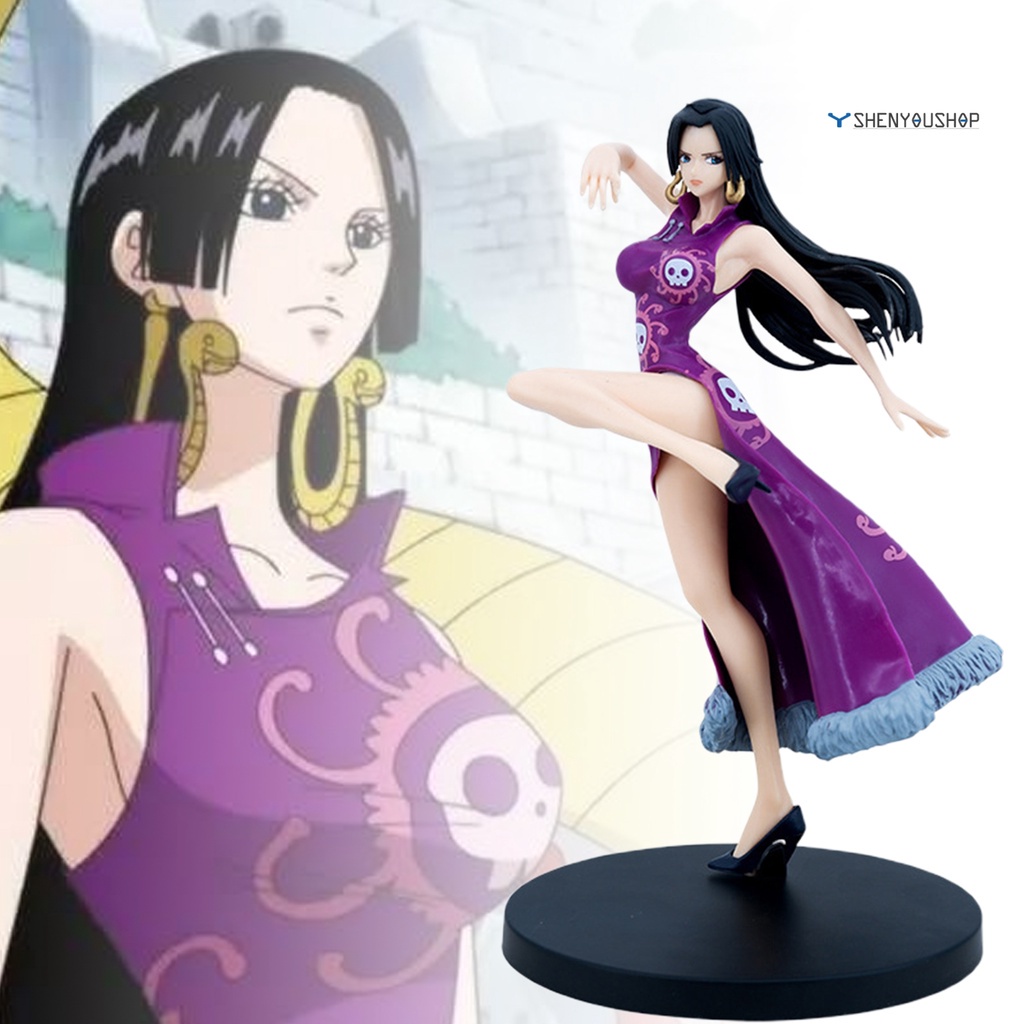 Mô Hình Nhân Vật Boa Hancock Queen Trong One Piece Bằng PVC Dễ Thương Trang Trí Bàn Làm Việc