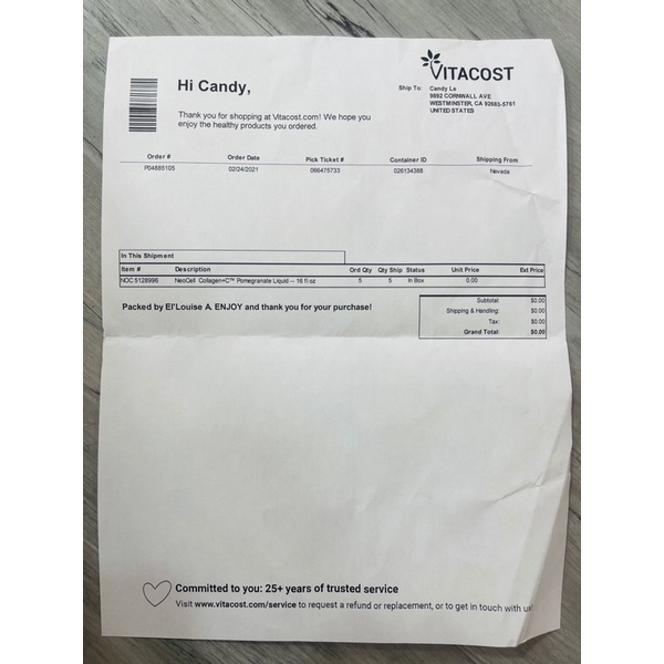 NeoCell Collagen Lựu 473ml.