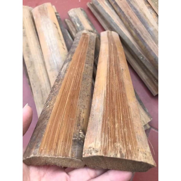 Thanh Tre Mộc Loại Già Làm Lồng Vuông Ảnh Thật